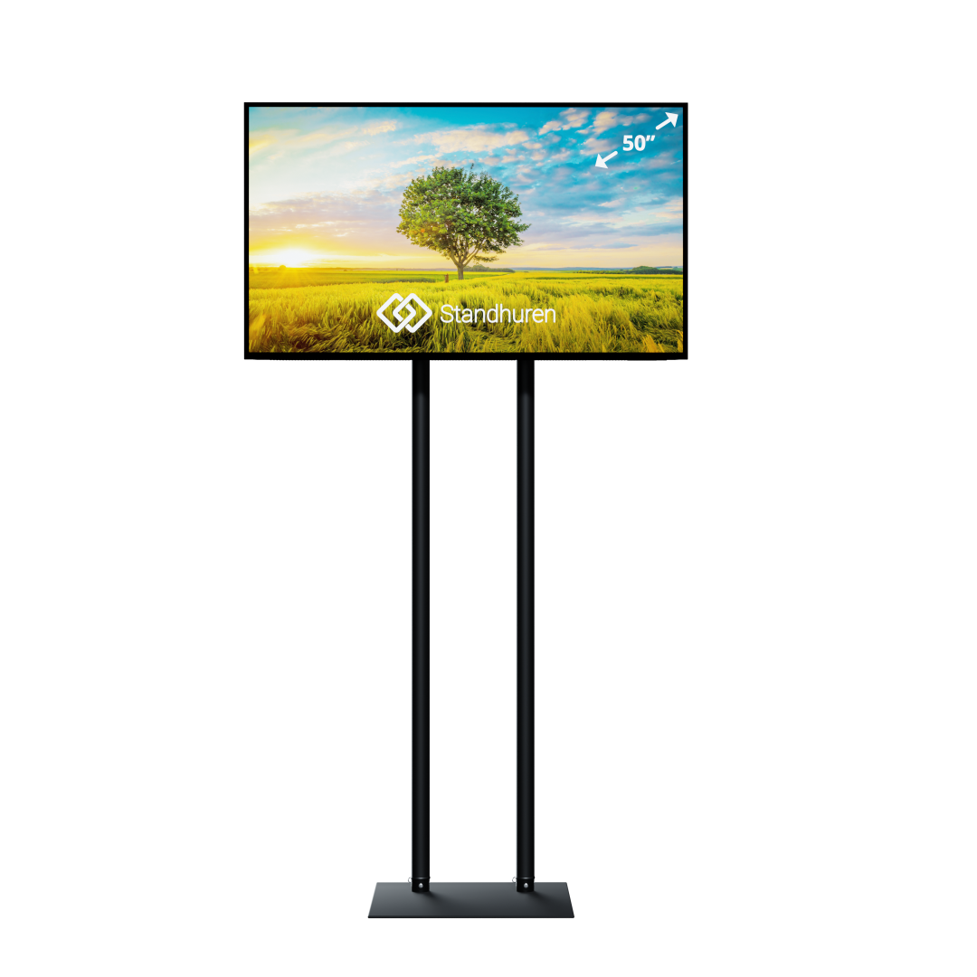 50" scherm op statief